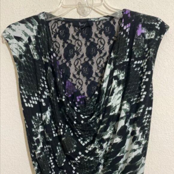SKY Women's Celeb Style Mini Dress w Black Lace Trim Accent NWOT Size XS - Picture 1 of 7